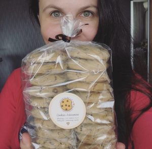 Sacola com cookies artesanais Cookie Me Up